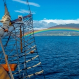 Rainbow at Port Huon