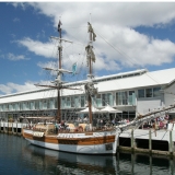 Lady Nelson At Berth