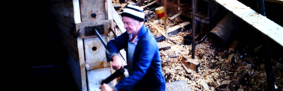 Drilling holes in the hull