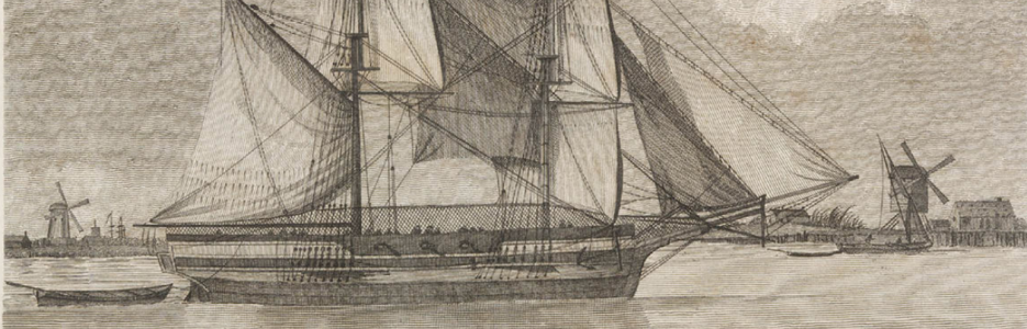 Original Lady Nelson etching